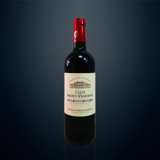Clos Saint Vincent - Saint-Emilion Grand Cru 2015 (12 Bottles) – Guilt